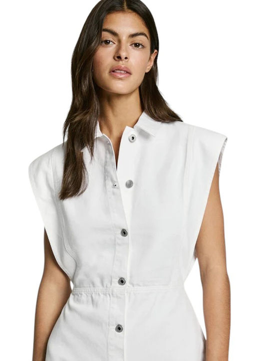 Dress Καλοκαιρινό Mini Φόρεμα White