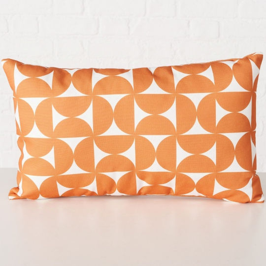 Boltze Sofa Cushion Seventy Orange, White 30x50cm.