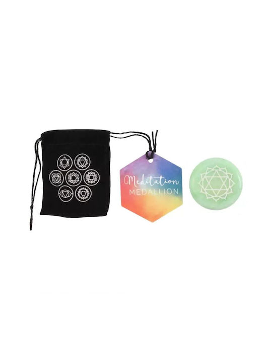 Therapeutischer Stein Meditationsbeutel Meditationsstein Herzchakra 3cm