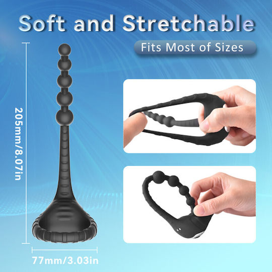 Ophelia's Dream Toys Vibrating Ring Anal Beads 10gm-427