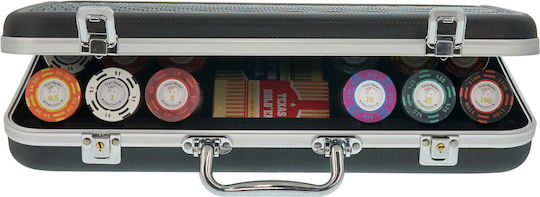 Pokeritems Set 300 Fise de Poker Numărate 14gr in Valiza