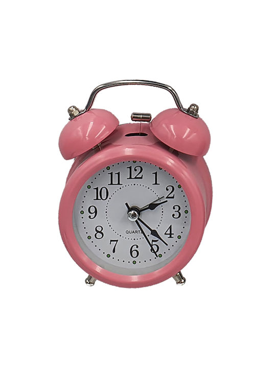 Metallwecker 12cm Homie 32396 Rosa