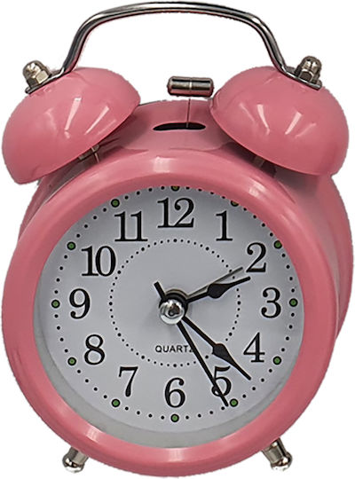 Metallwecker 12cm Homie 32396 Rosa