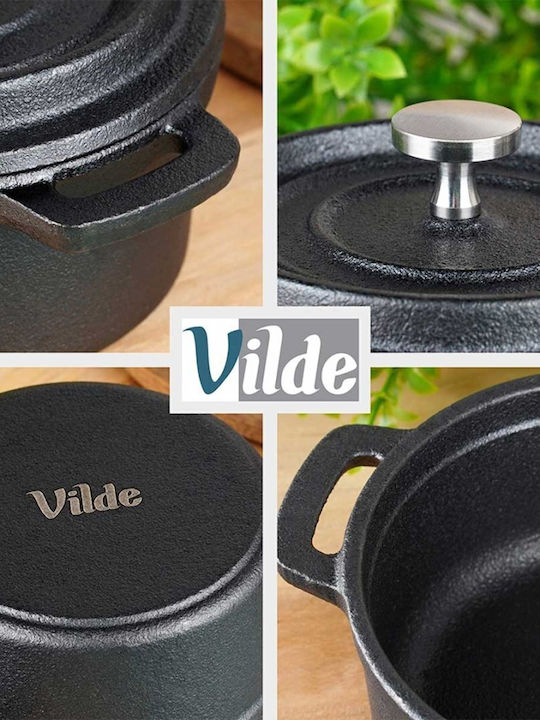 Vilde Βαθιά Κατσαρόλα από Μαντέμι 0.25lt / 10cm