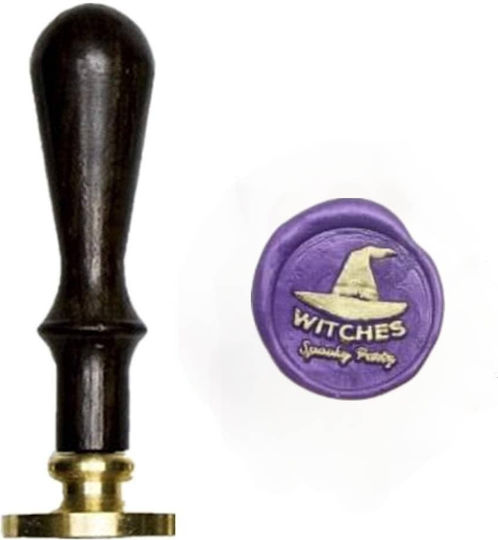 Wachssiegelstempel Hexen Gruselige Party