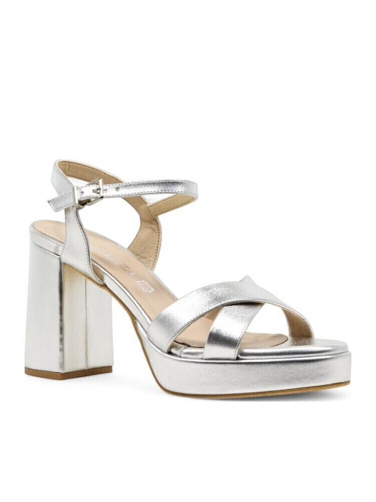 Sandalen Silber