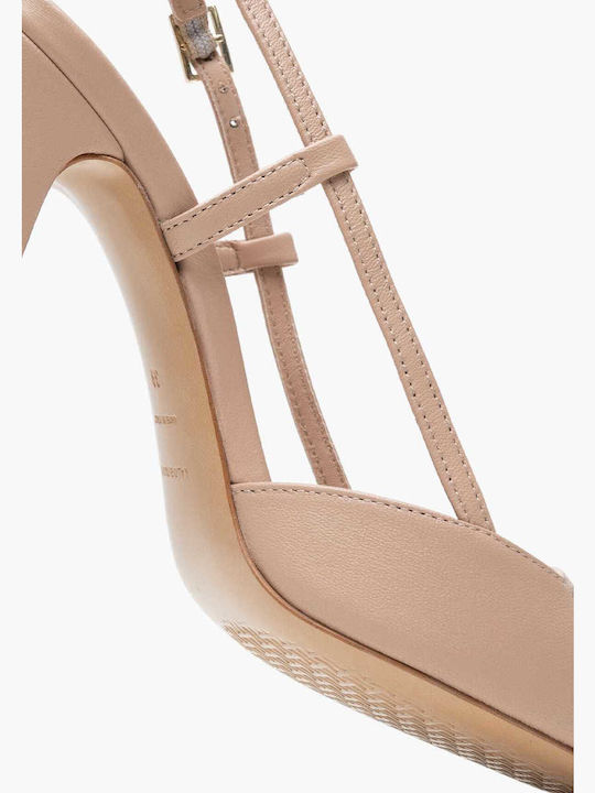 Leather Sandals Pink