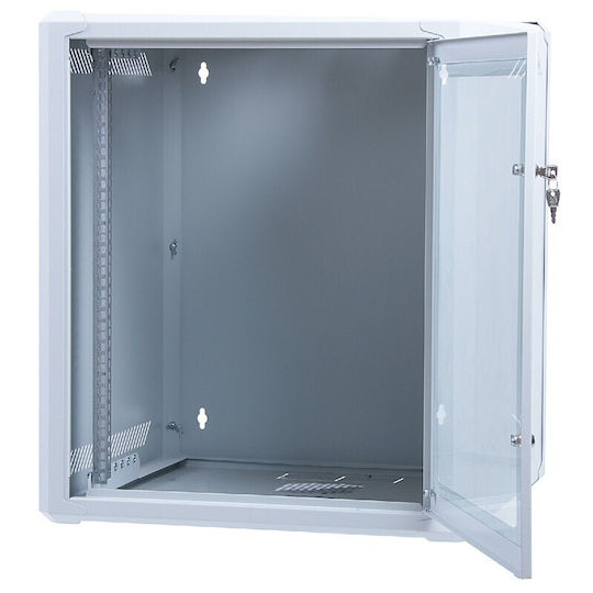 Masterlan Wandmontiert Rack-Schrank 12U 12U-64-AA1-G-XSZ
