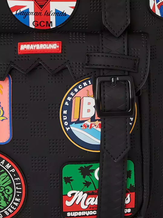 Sprayground Hills School Bag Backpack Junior High-High School Black