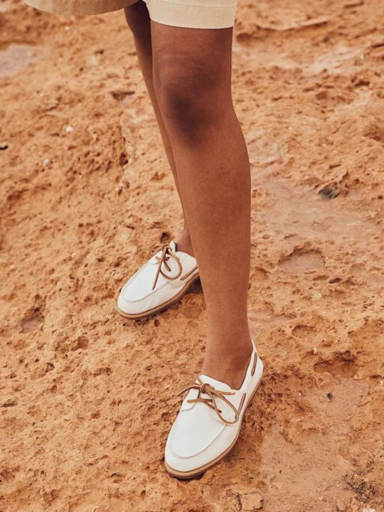 Classic Boat Дамски Boat Shoes в Бежов Цвят