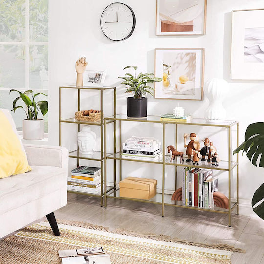 Hurtmeblowy Bibliothek Gold 40x30x95cm