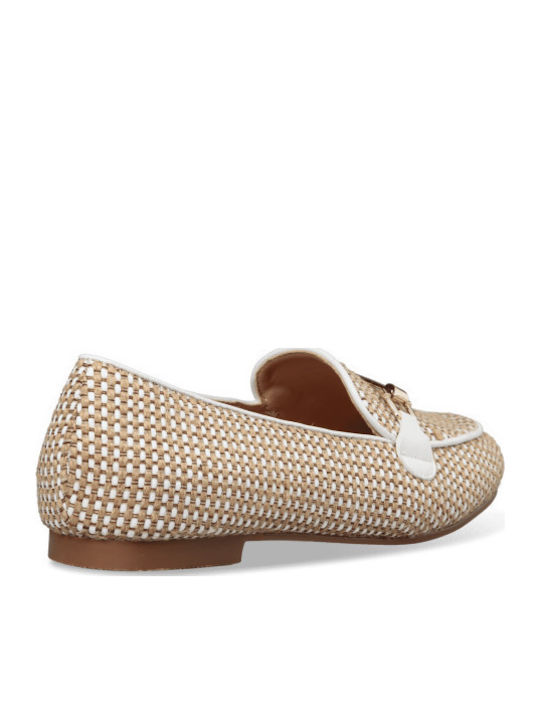 Γυναικεία Loafers σε Λευκό Χρώμα