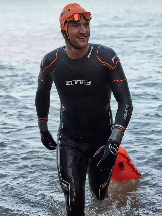 Zone3 Schwimmbrille Erwachsene Schwarz