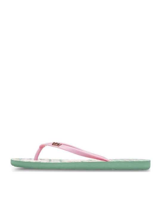 Viva Stamp Women's Flip Flops Pink