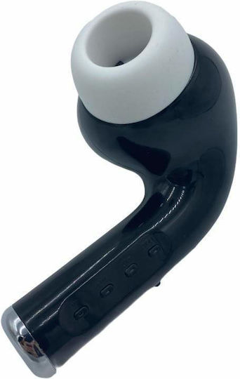 Headphone-Shaped Ηχείο Bluetooth 5W με Ραδιόφωνο και Διάρκεια Μπαταρίας έως 6 ώρες Μαύρο