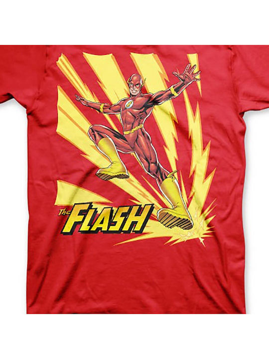 Flash Jumping T-shirt Red Wb-1-fl002-h25-rd