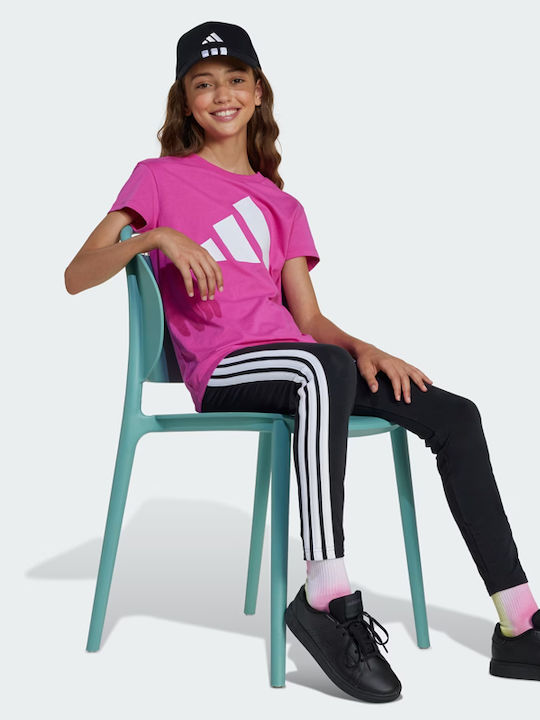 Kids' T-shirt Fuchsia Performance