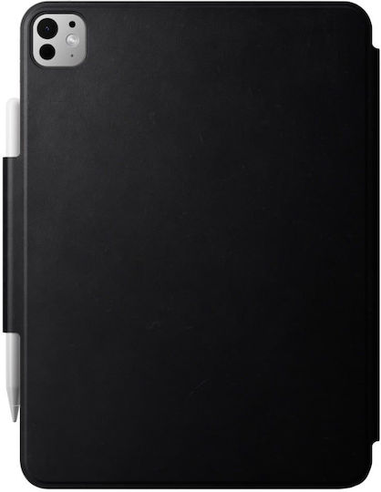 Nomad Folio Flip Cover Δερμάτινη Μαύρη (iPad Pro 11)