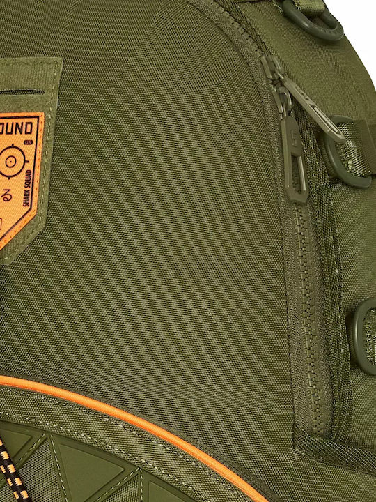 Sprayground Spec Ops Global Hawk Σχολική Τσάντα Πλάτης Γυμνασίου - Λυκείου Χακί
