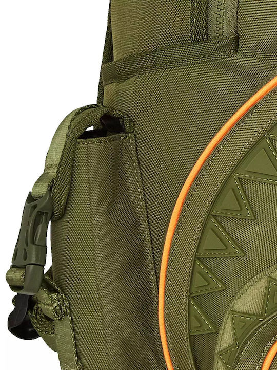 Sprayground Spec Ops Global Hawk Σχολική Τσάντα Πλάτης Γυμνασίου - Λυκείου Χακί