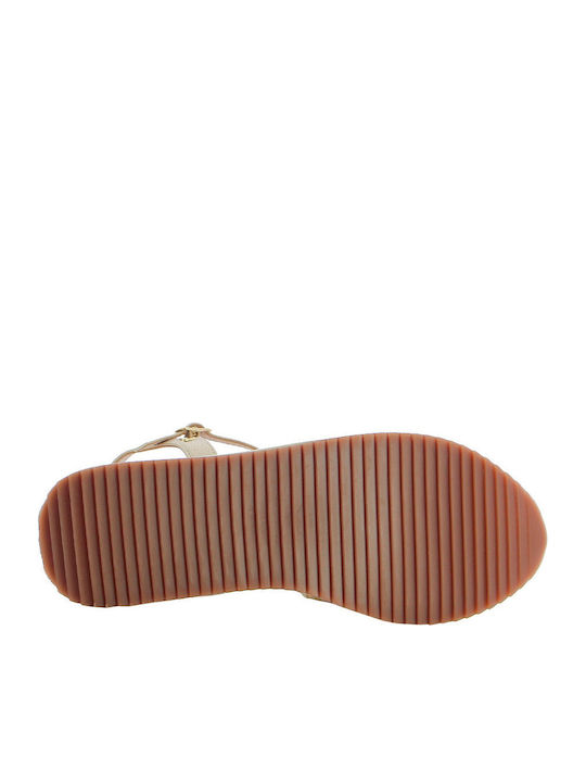 Sandalen Beige