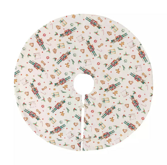 Lead Soldier Christmas Tree Apron Nutcracker Diameter 90cm