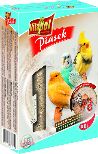 Vitapol Piasek Пясък за птици с черупки 1,5 кг Пясък