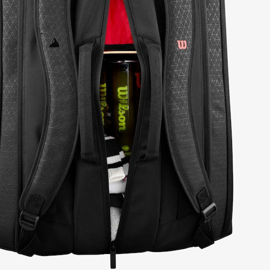 Wilson Clash 15 Racket Tennis Bag Black