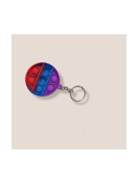 Jucărie Antistres Siks Breloc Formă Circulară Jucărie Senzorială Copii Adulți Multicolor