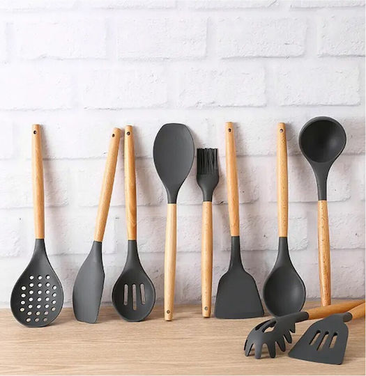 ATL Inox Cooking Utensil Set Gray 12pcs