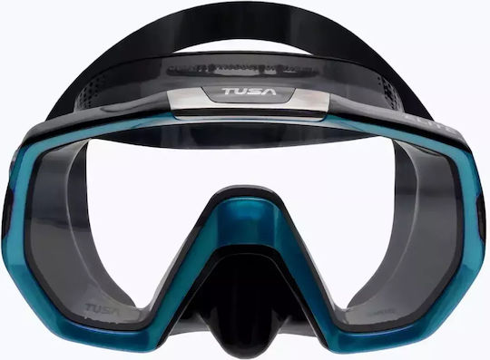 Tusa Freedom Elite Tauchmaske Türkis Schwarz