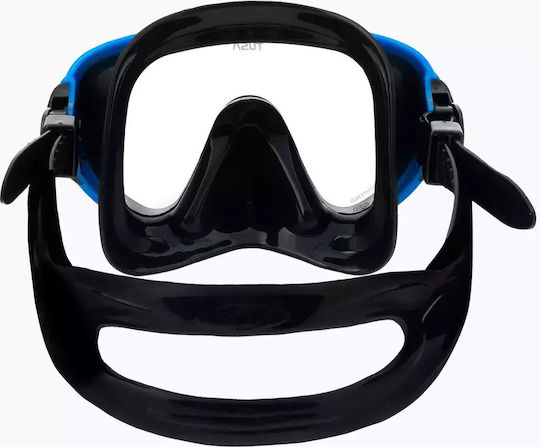 Tusa Sportmask Tauchmaske Blau Schwarz