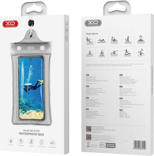 XO Kt03 Pvc Waterproof Case up to 7" White 16.011.0057