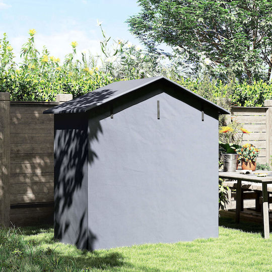 Metallische Gartenhaus Galvanisiert M2xP1.12xH1.96m