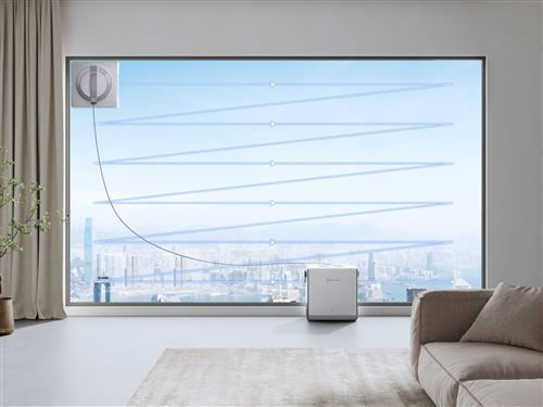 Ecovacs Winbot W2 Pro Omni Battery Robot Window Cleaner 24V White