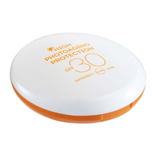 Seventeen High Photo-Ageing Protection Compact Αδιάβροχη Αντηλιακή Κρέμα Σώματος SPF30 με Χρώμα No.03 12gr