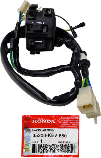 Comutator original pentru far și claxon stânga Honda Supra