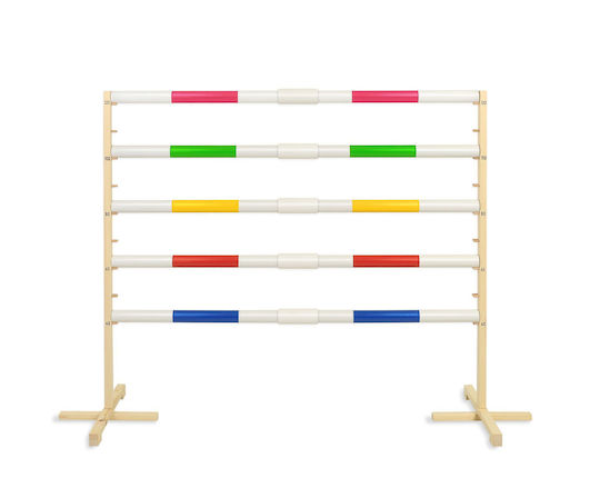 Jumping Obstacle Hobby Horse 160cm H-120 Cm Green Beam