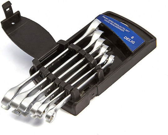 HBM Machines Set de 5 Chei Germane cu Dimensiunea Capetelor de la 8mm la 19mm
