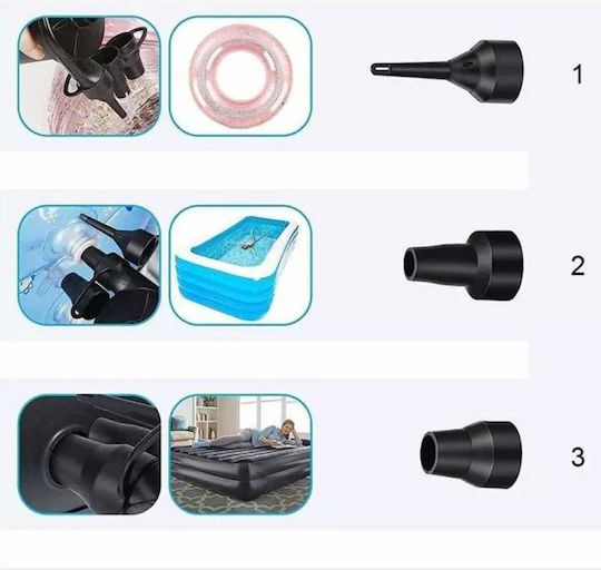 Pompă Electrică pentru Gonflabile 12V Negru