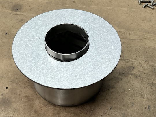 Τζάκι Βιοαιθανόλης Bio Stand R1 Cbio Ecohot Άσπρο-inox