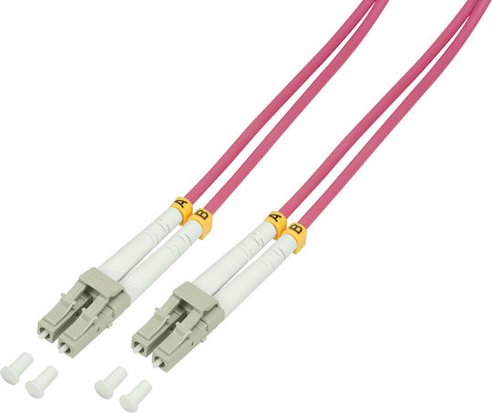 LogiLink Cablu De Rețea Fibră Optică LC-LC 15m Violet