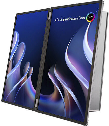 Asus ZenScreen Fold OLED MQ149CD OLED HDR Portable Monitor 14" FHD 1920x1200 Silver