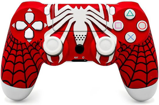 DoubleShock 4 Spiderman Wireless Gamepad for PS4 Red