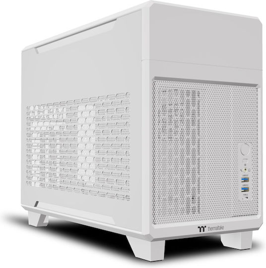 TR100 Mini Tower Computer Case White