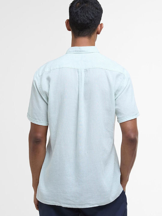 Short-sleeved Shirt Light Aquamarine