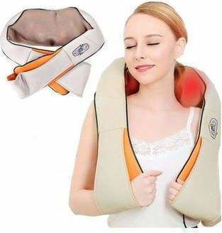 Massage Device Shiatsu for the Neck & the Back with Infrared Heat Brown