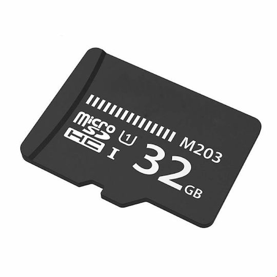 Card de memorie MicroSD de 32 Gb Siks include adaptor SD Clasa 10 Viteză mare Compatibil cu cameră video auto DVR Cameră de supraveghere Telefon Laptop Tabletă Negru