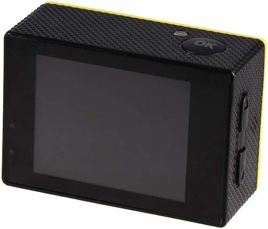 SPC1080 Action-Kamera Full HD (1080p) Unterwasser (mit Gehäuse) mit Bildschirm 2" Gelb