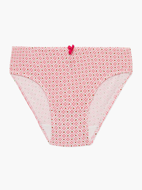 Minerva Kids' Set with Briefs White, Pink, Green 3pcs